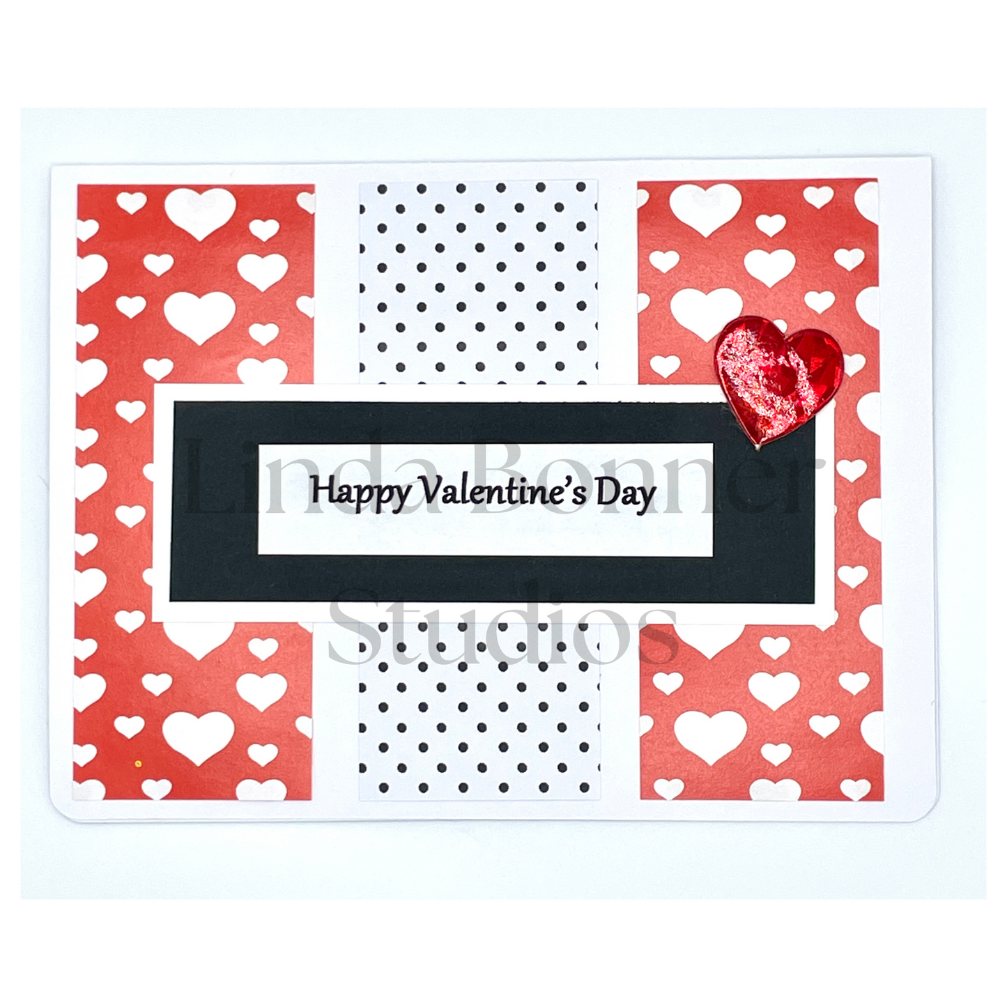 S203 - Valentine's Day Card - Triple Panel