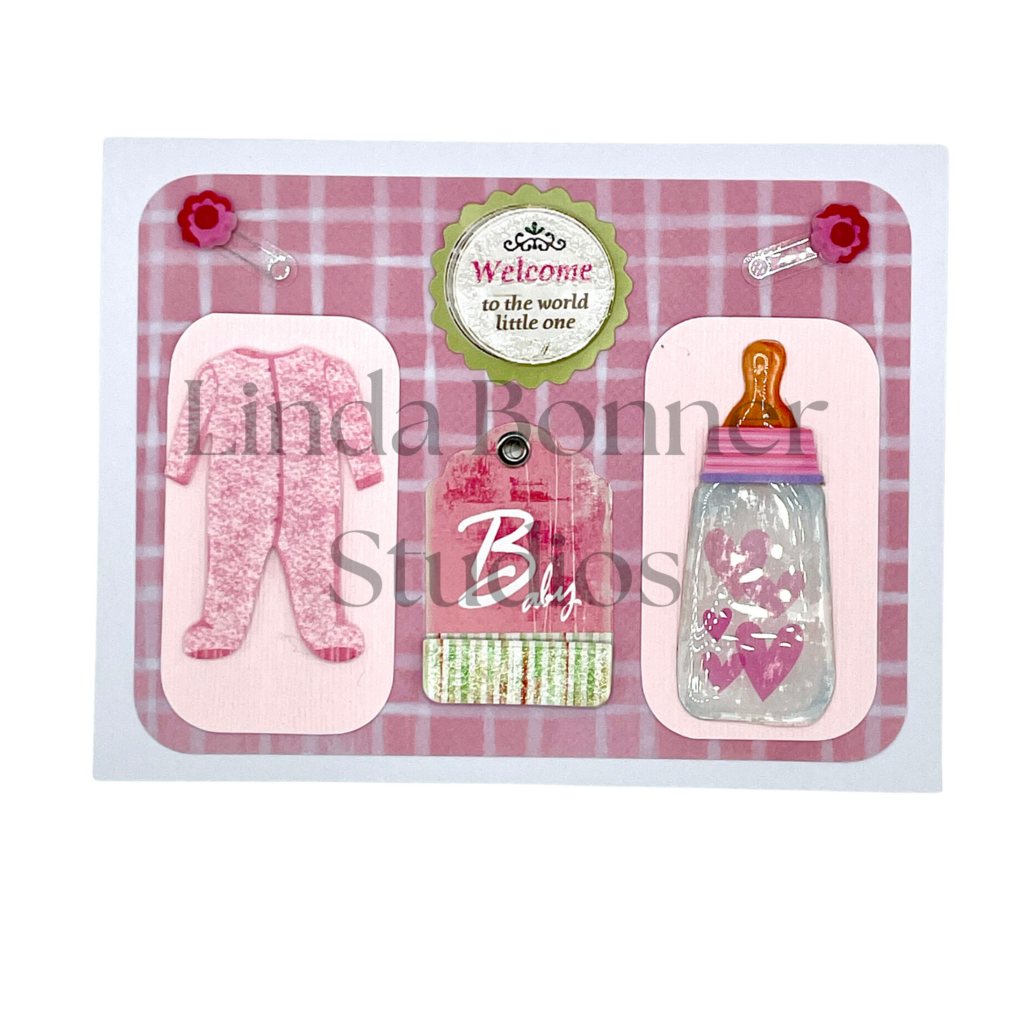 S148 - Baby Card - Welcome Baby Girl