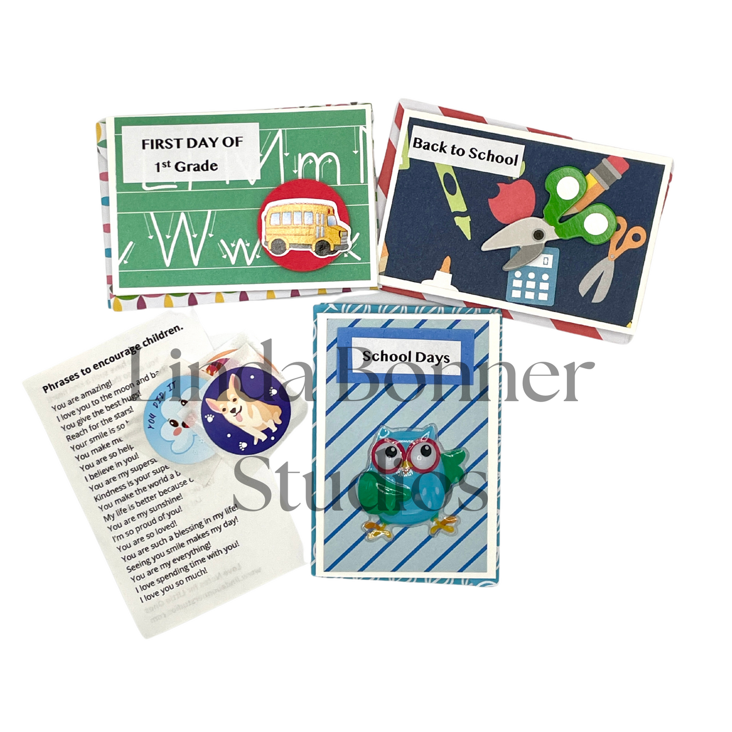 Tiny Moments - Back To School - Set of 3