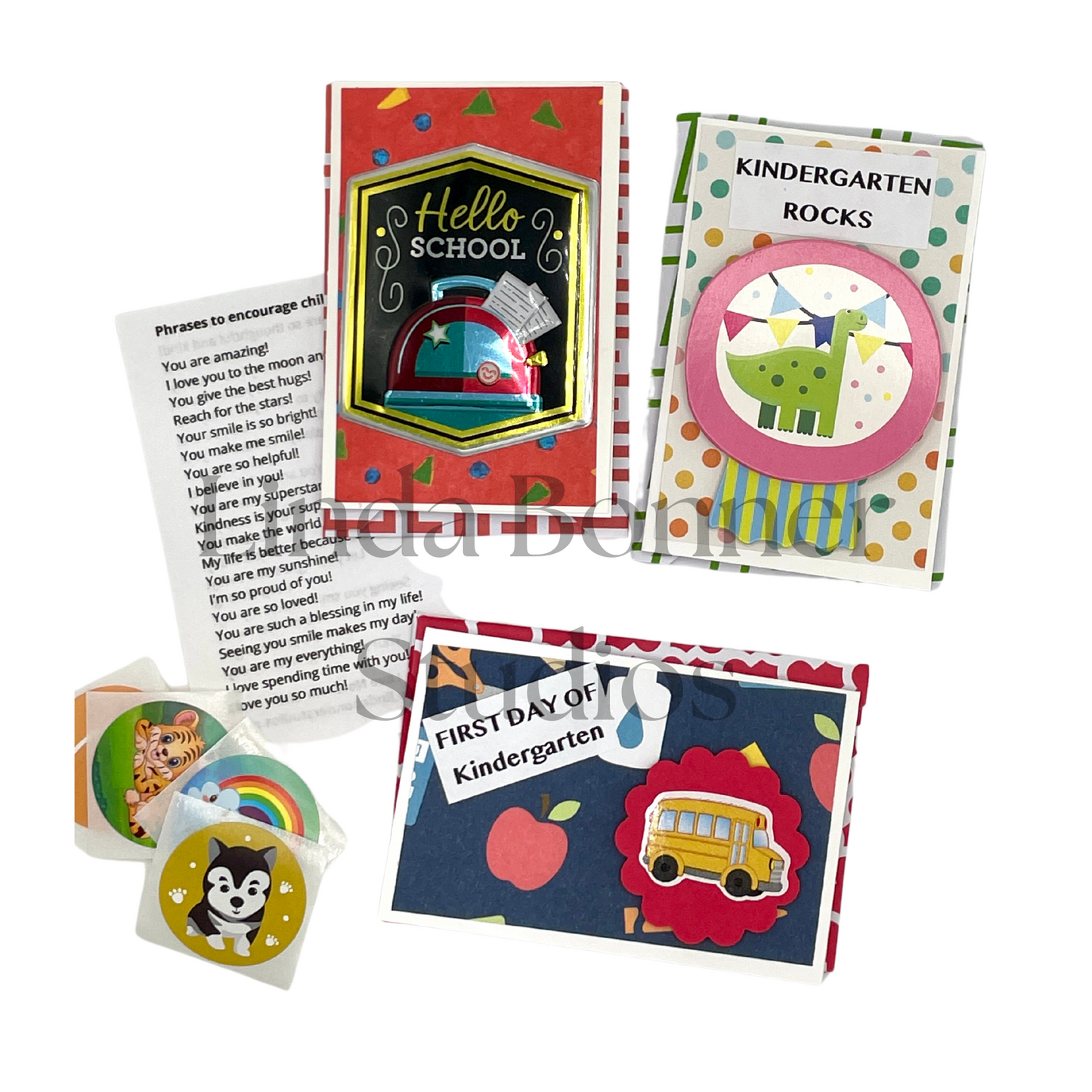 Tiny Moments - Back To School - Set of 3