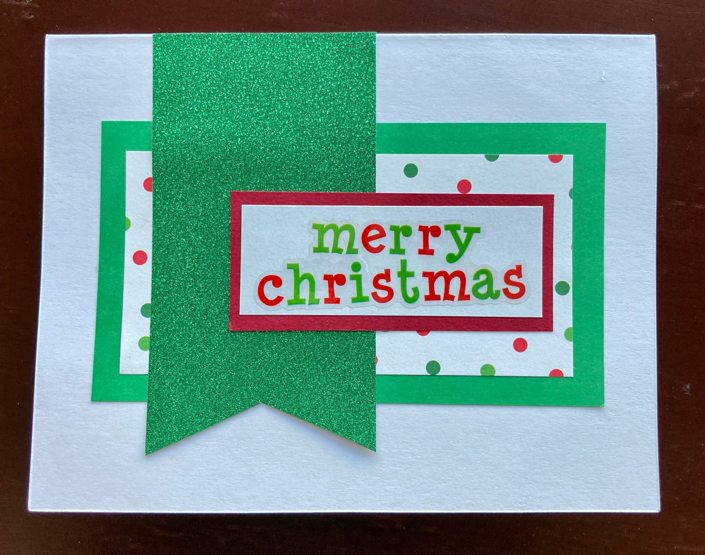 CH021 Merry Christmas Green