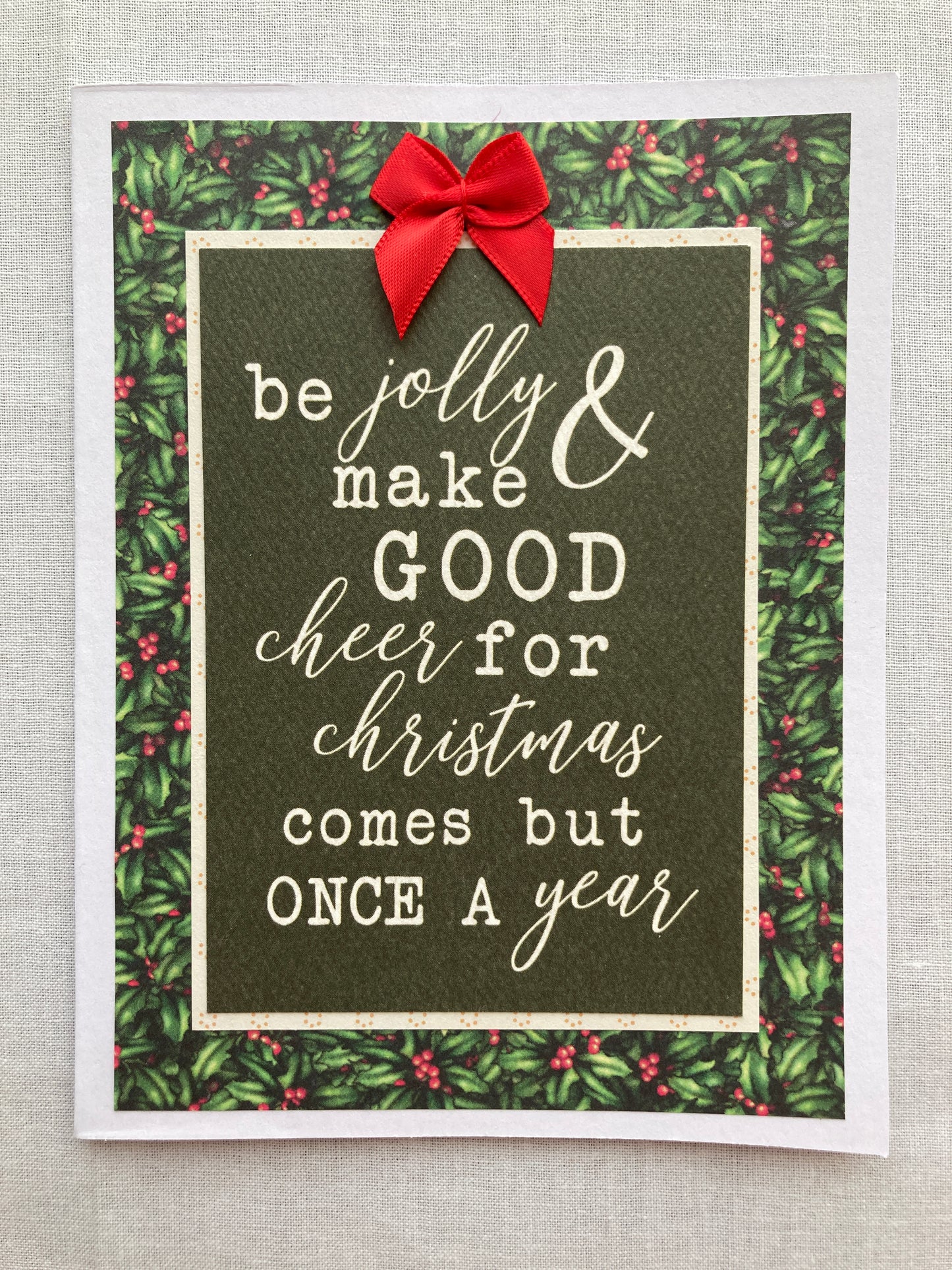 CH032 - Christmas Be Jolly and Make Good Cheer