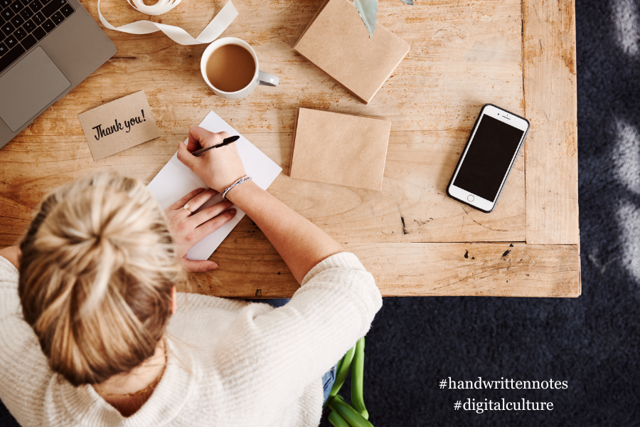 Handwritten Cards in a Digital Age: The Personal Touch in a Fast Pace World.