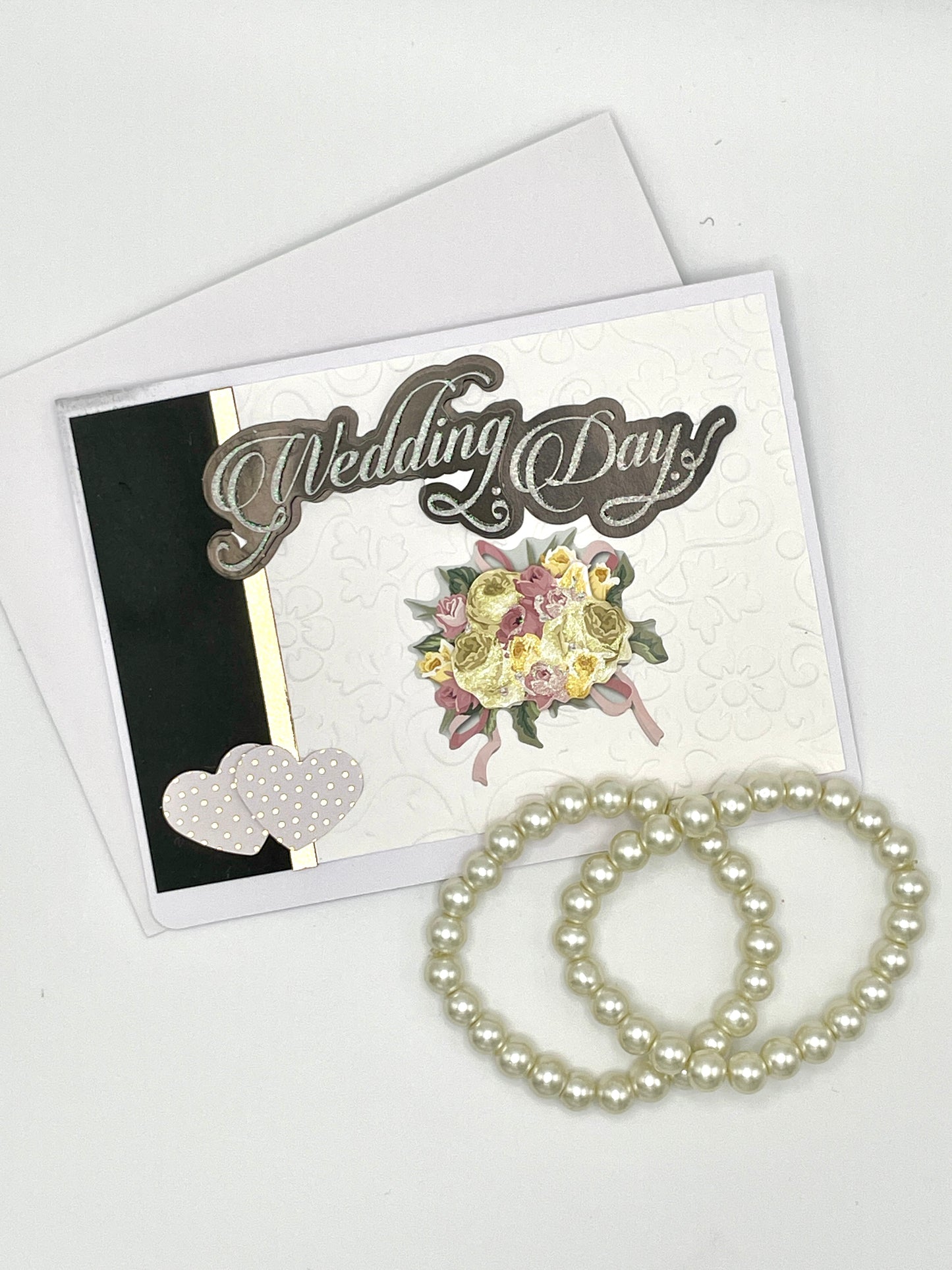 S168 - Wedding Day - White, Black and Gold