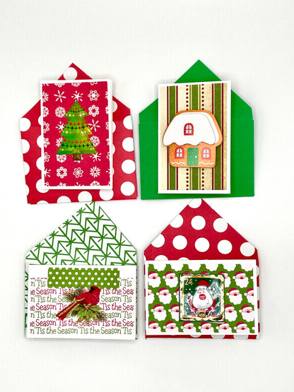 Tiny Moments - HOLIDAY Gift Note Ornaments - Set of 5