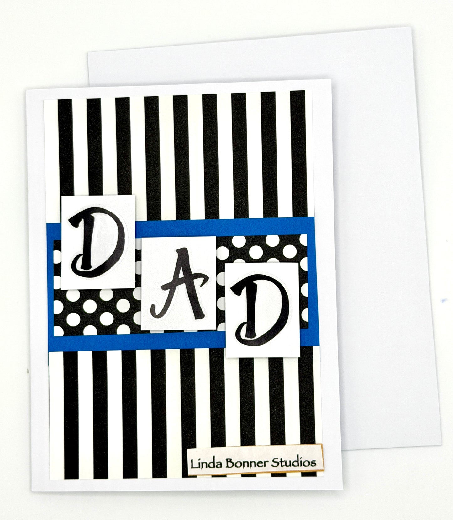0240 - Celebrate Dad with Bold Stripes - Happy Father's Day