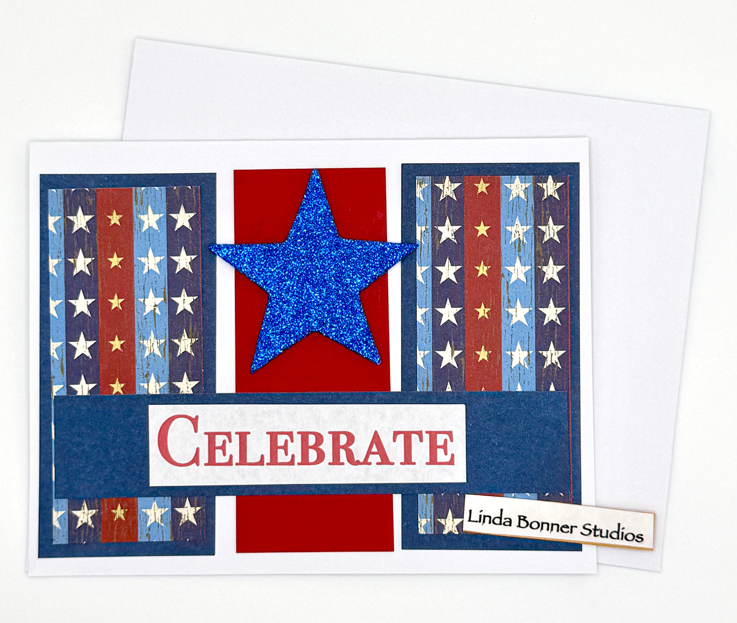 0233 - Vintage Patriotic Card to Celebrate Any Special Occasion