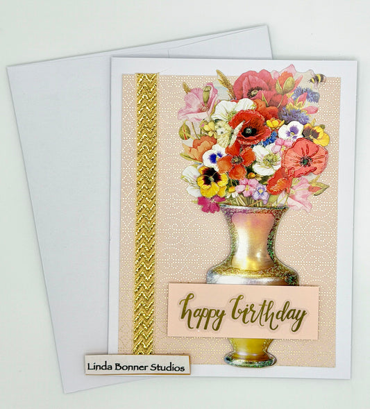 0236 - Elegant Birthday Bouquet Wishes