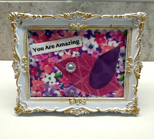 Handcrafted Miniature Art with "Birds" of Encouragement To Inspire Every Day