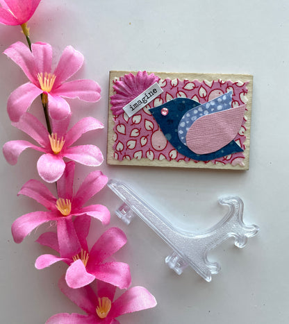 Birds of Encouragement - Handcrafted Original Miniature Art